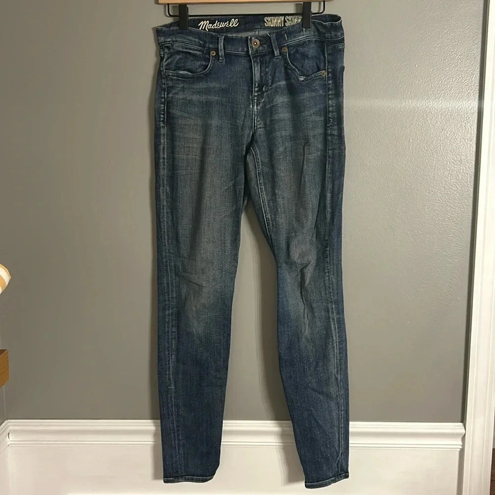 Madewell Skinny Skinny Jeans, Sz 27x32, Stretch Denim Pants